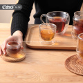 Mini Classical Double Wall Glass Water Tea Cup